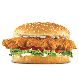 Fresh Chicken fillet burger
