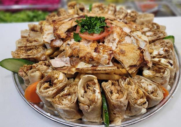 Tray of Chicken Shawarma