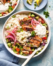 Grilled Shawarma Chips Rice Bowl