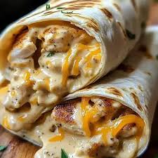 Cheesy Chicken Wrap
