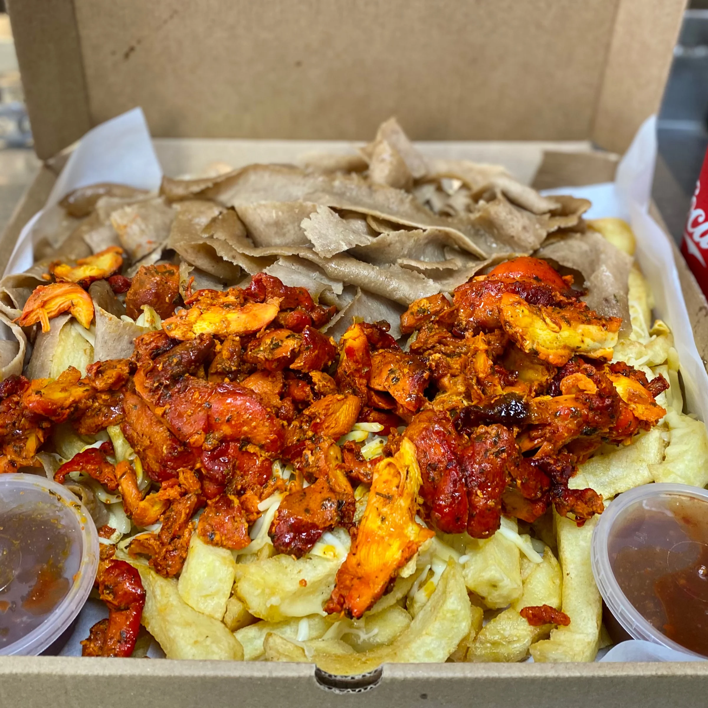 Chips Kebab Box