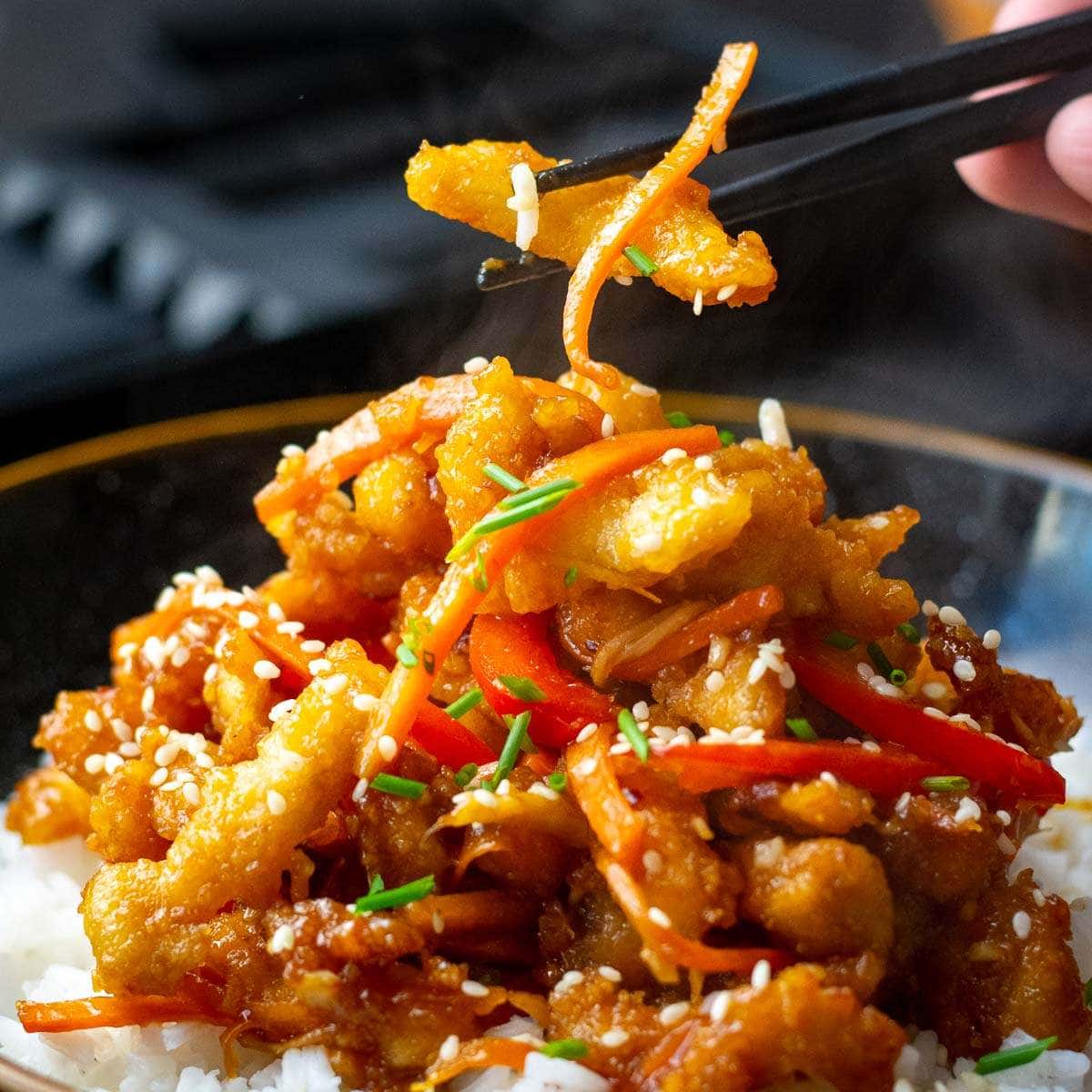 Chilli Crispy Shredded chicken (HPorW)