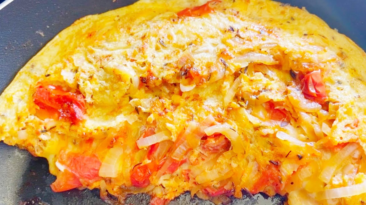 Cheese & Onion Omelette