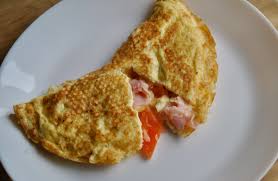 Ham & Tomato Omelette