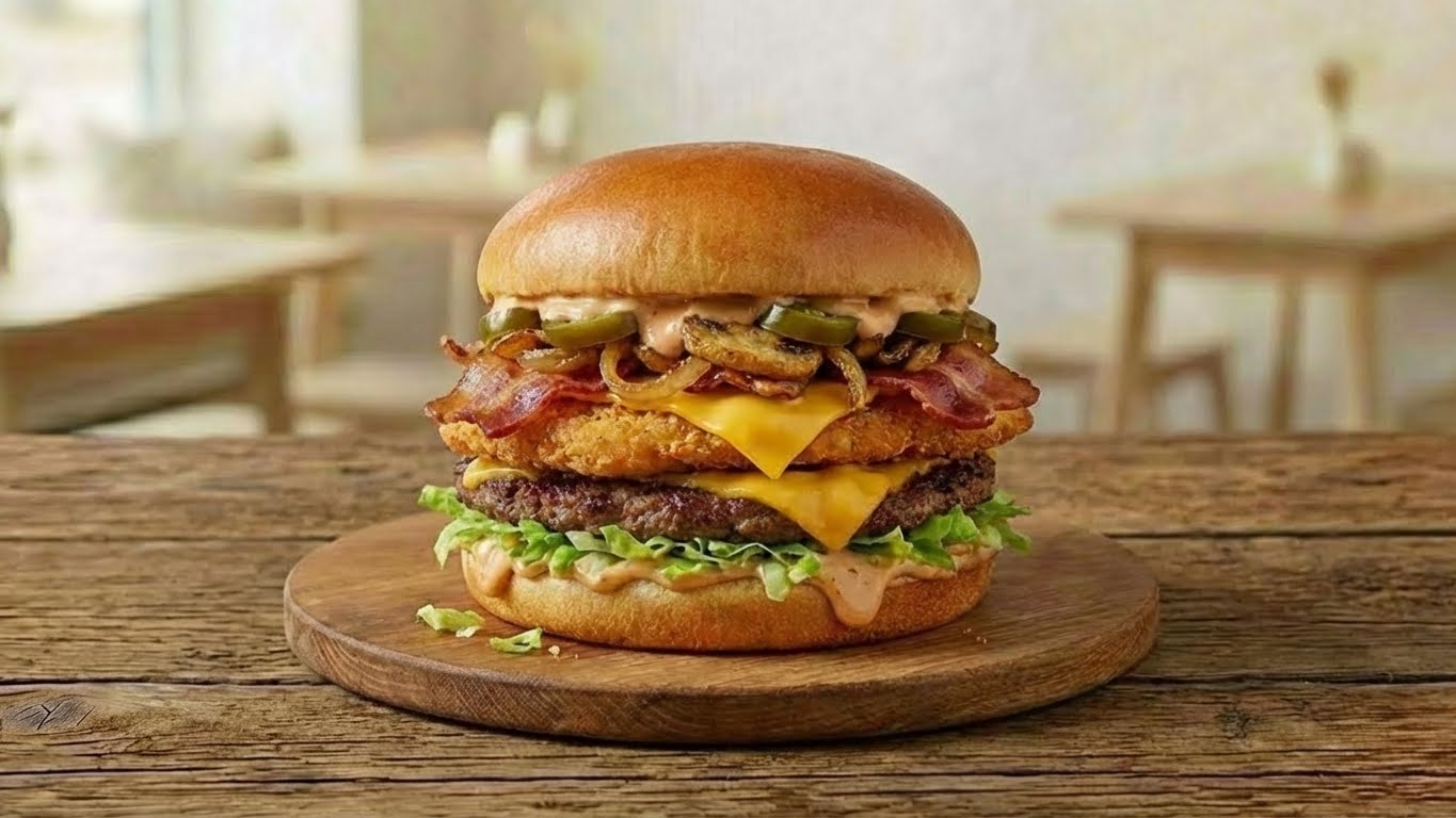 King Triple Mix Burger