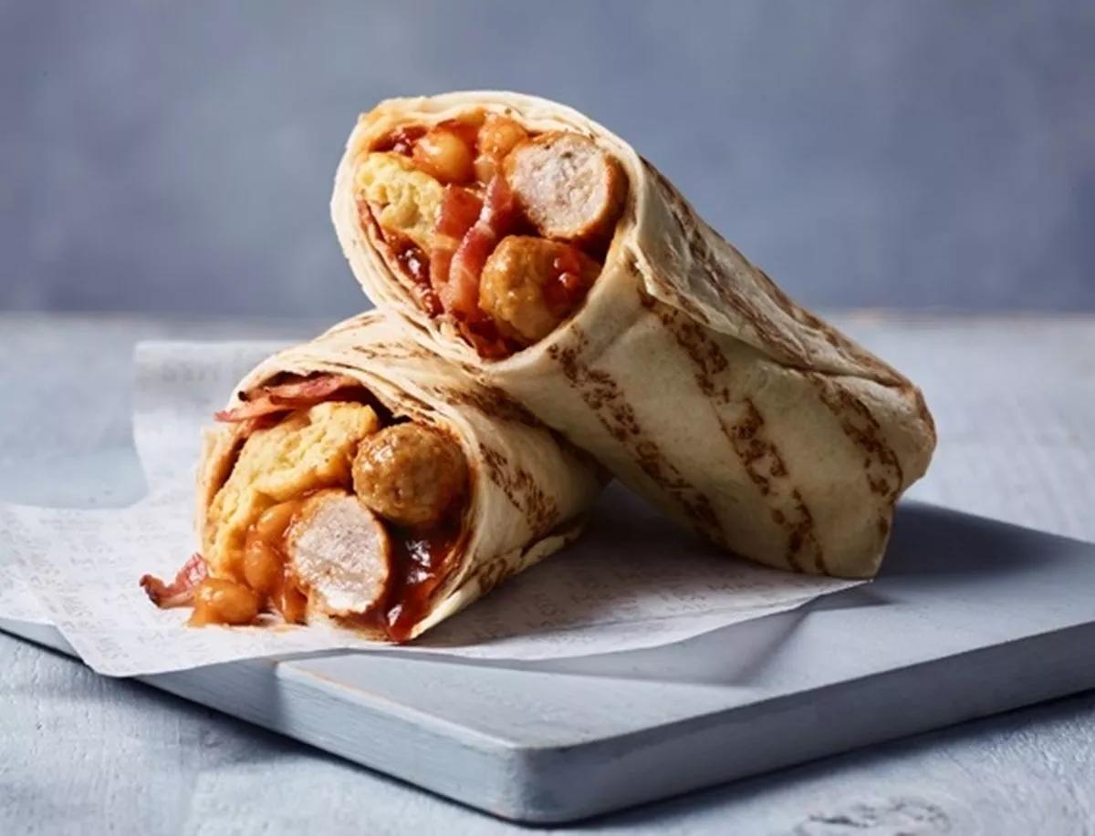 Wrap Full English Breakfast