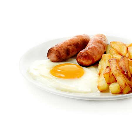 Sausage + Eggs + Chips