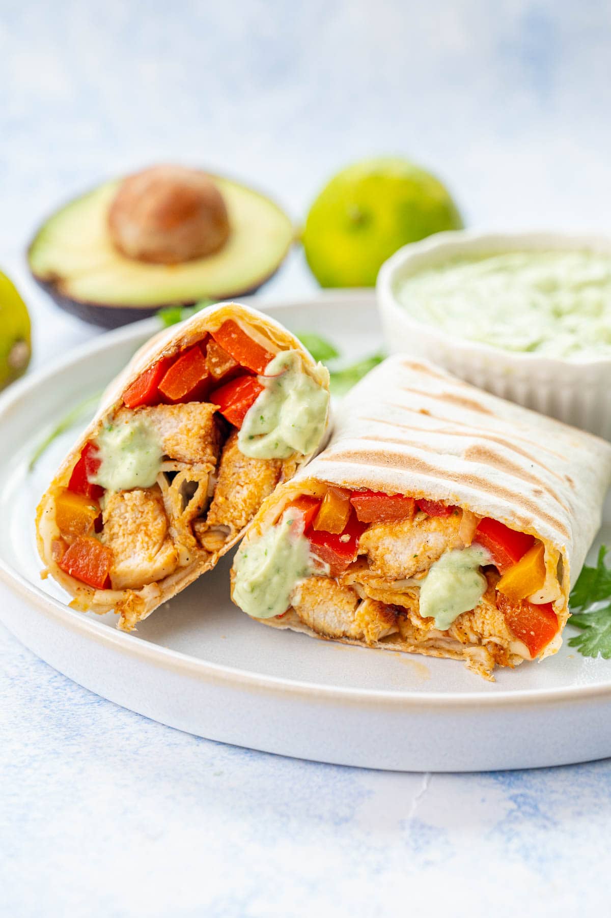 Fajita Chicken Wrap