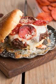 Cheese Burger with Pepperoni