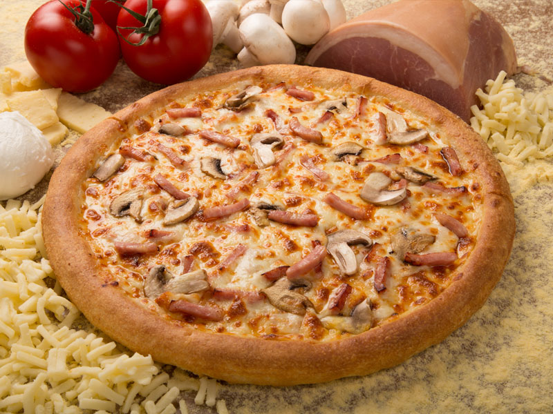 Ham & Mushroom