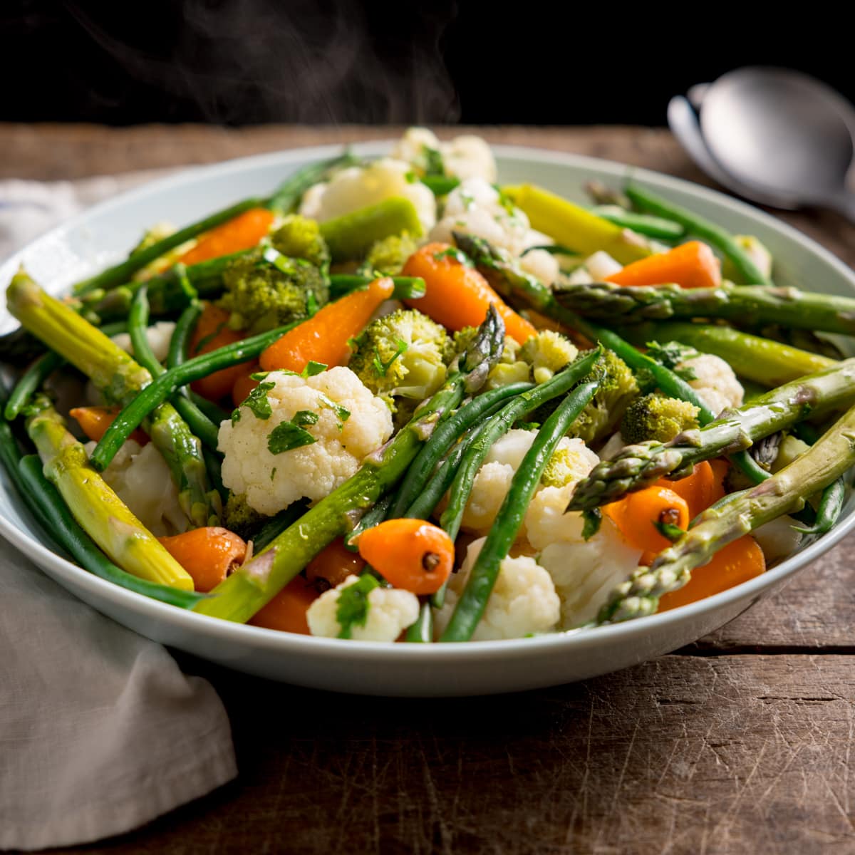 Steamed Veg