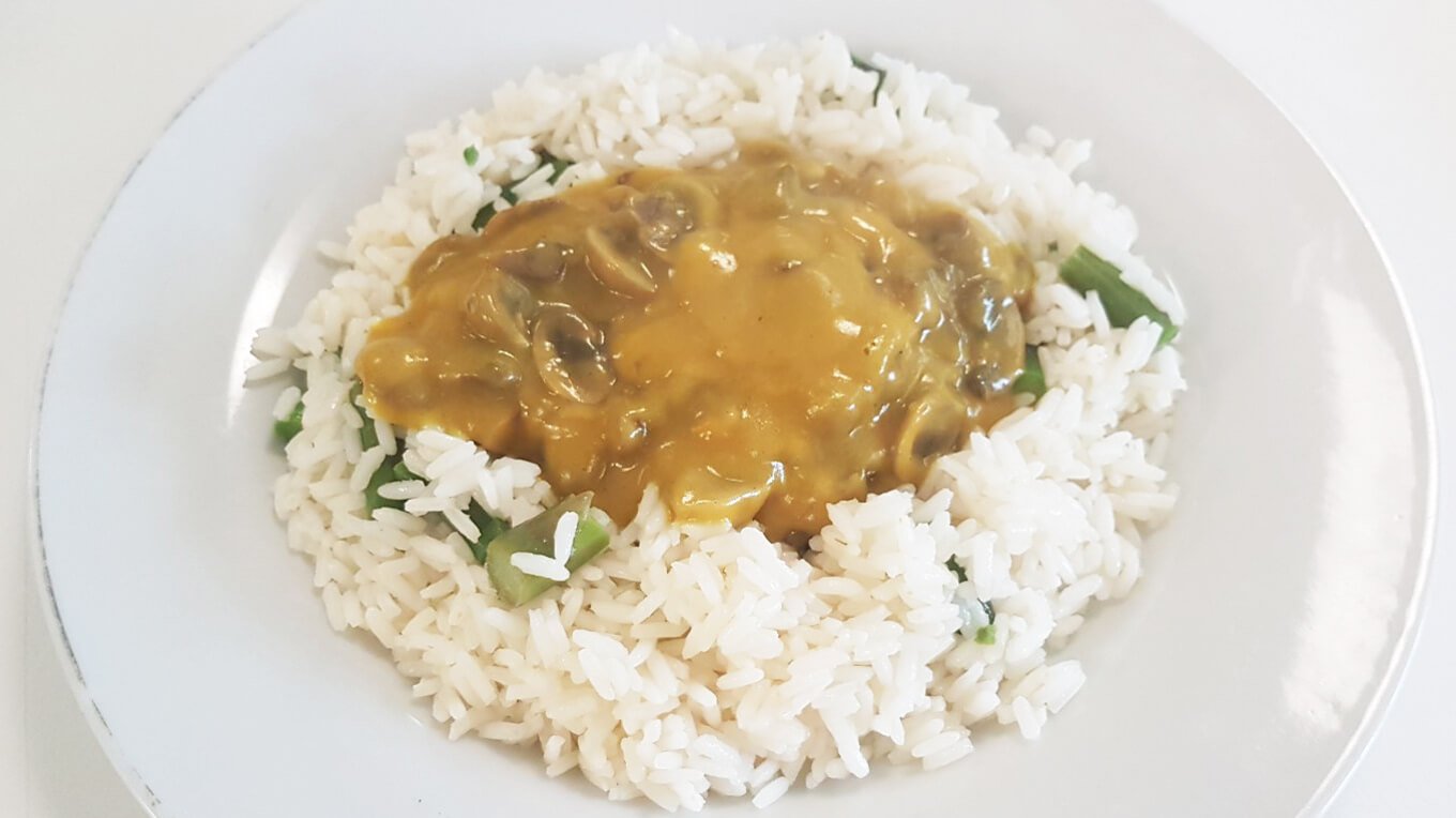 Plain Rice & Curry Sauce
