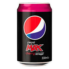 Cherry Pepsi Max Can