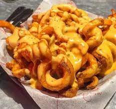 Curly Fries with Cheese