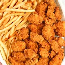 Chicken Popcorn with Chips