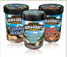 Ben & Jerrys Ice Cream (100ml)