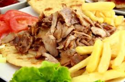 Chicken Donner & Fries