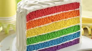 Majestic Rainbow Cake