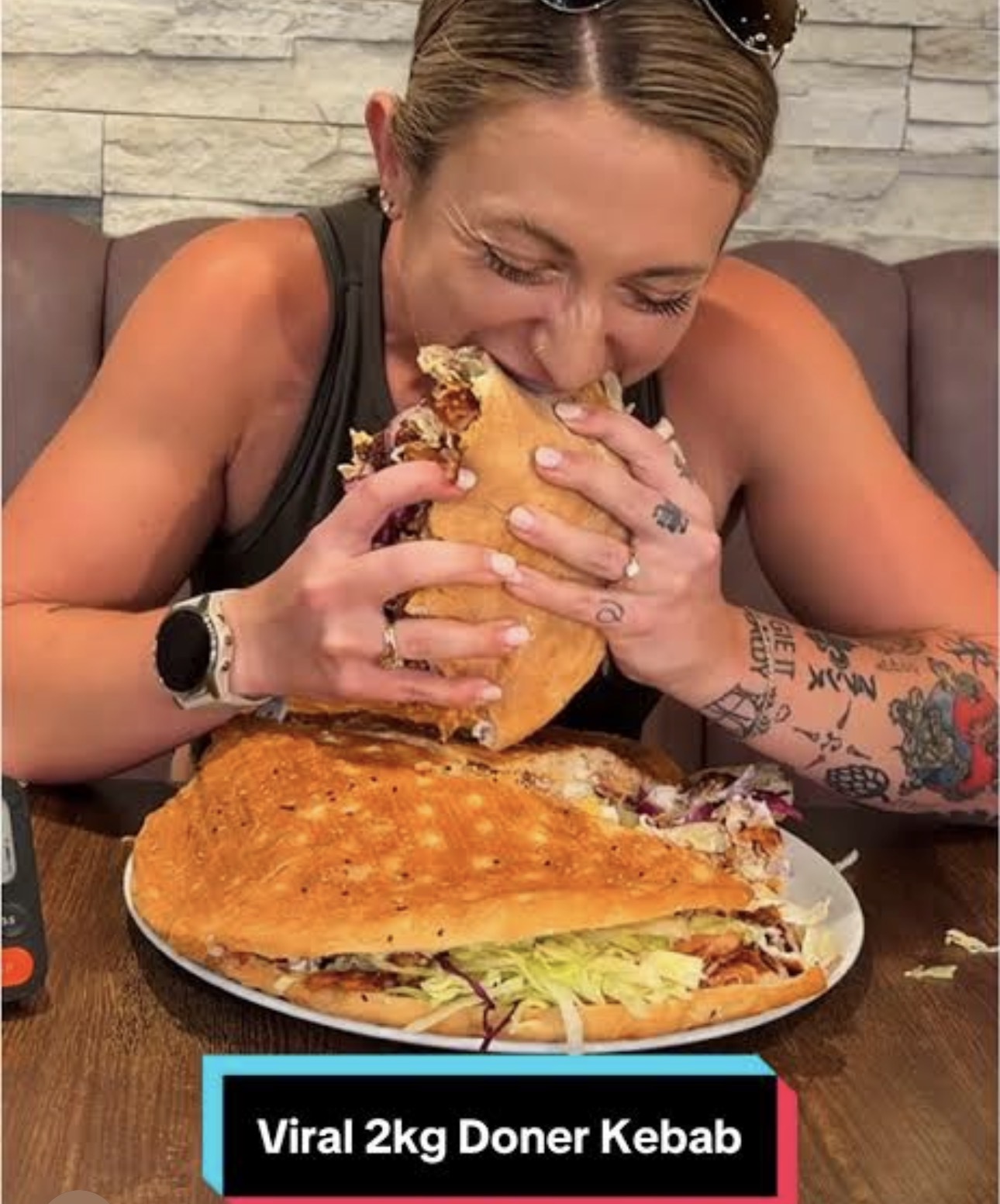 15” Döner Land Challenge- 2 KG of Meat