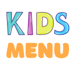 Kids Menu
