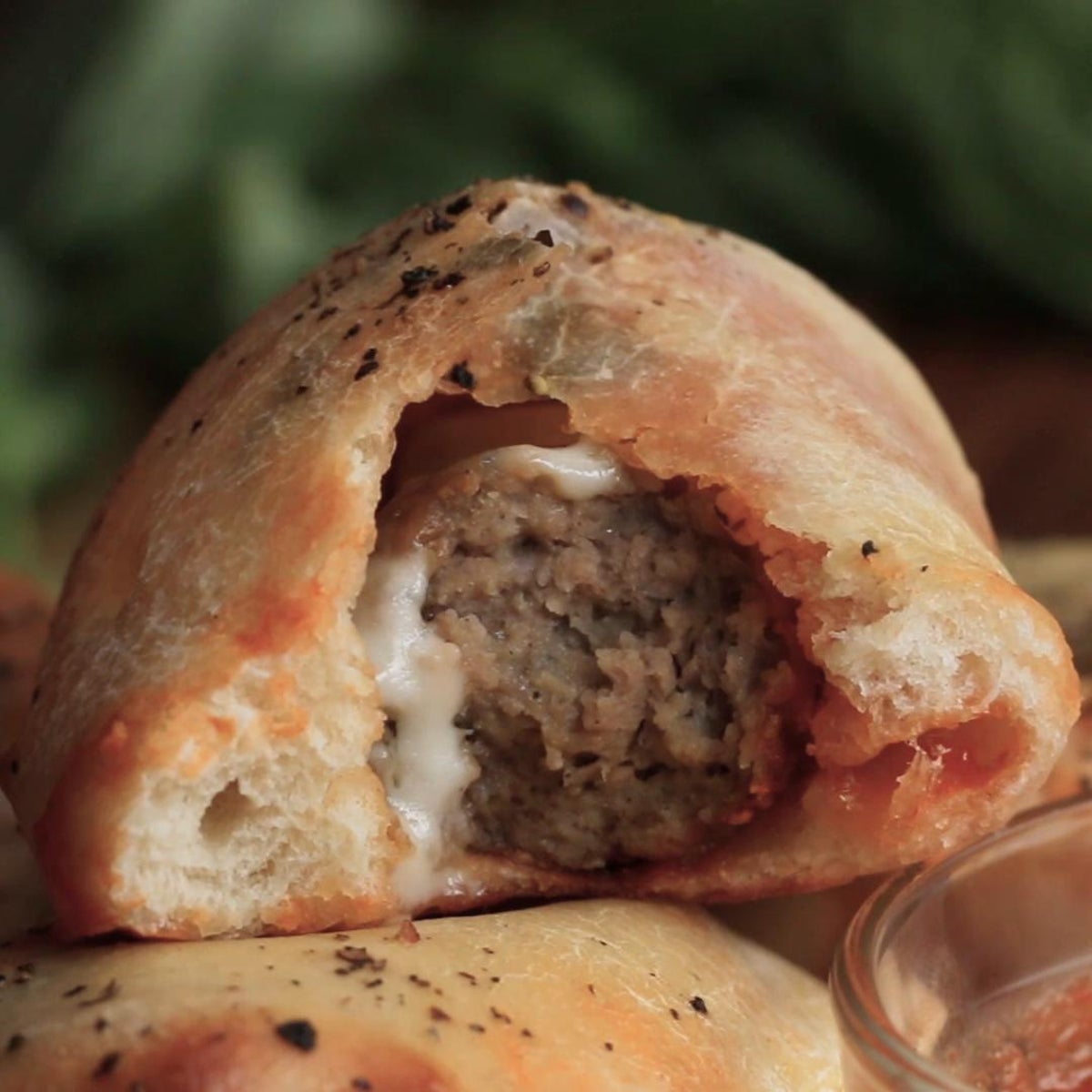 Meatball Calzone