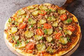 Cheese Burger Pizza