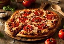 Bean & Sausage Pizza