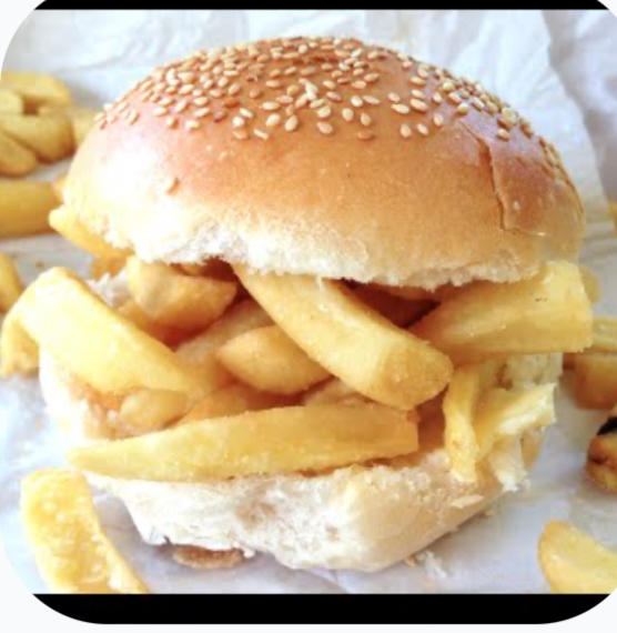 Chips in a bun