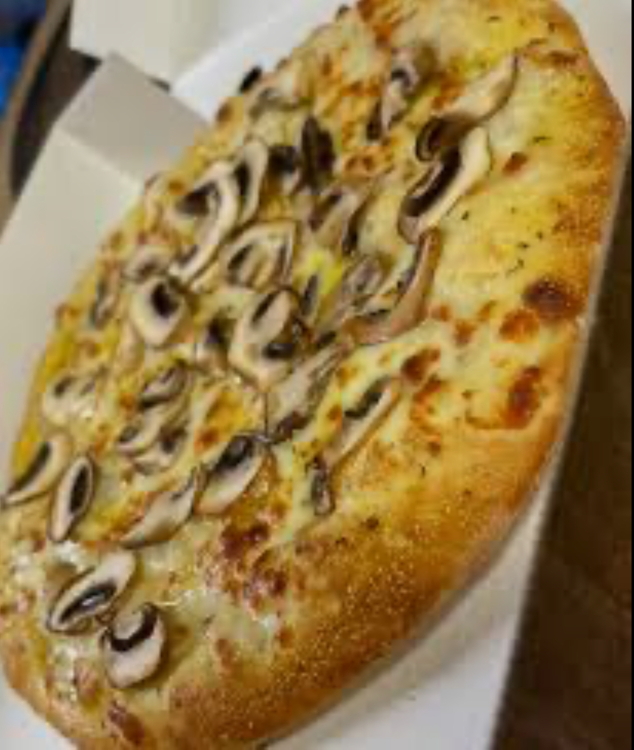 Garlic Bread with Mushroom & Cheese