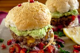 Mexican Cheese Gourmet burger