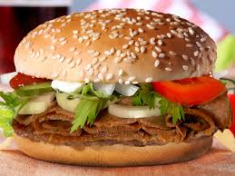 Cheese & Doner Burger