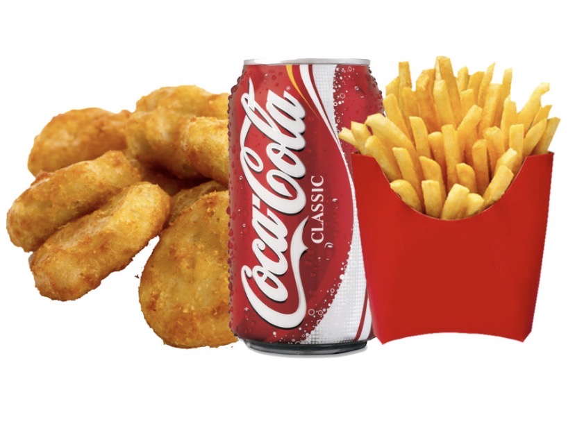 Chicken nuggets Meal