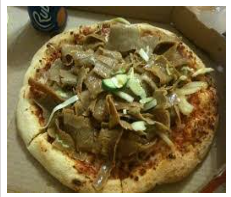 Garlic Bread with Cheese & Donner Meat