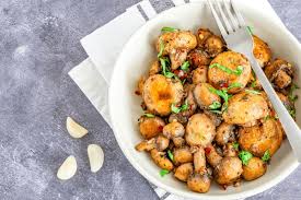 Garlic Mushroom with Cheese