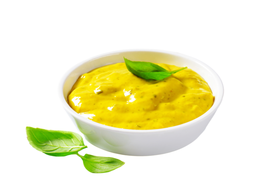 Large tub of curry sauce