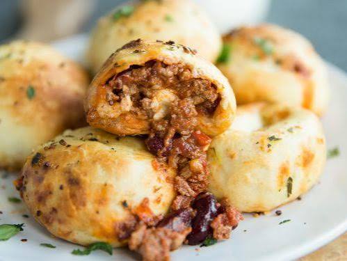 Cheese Dough Ball with Mexican Chillies