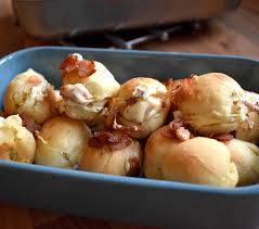 Cheese Dough Ball with Bacon