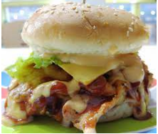 Garlic burger