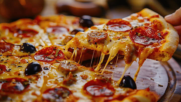 Sausage Melt Pizza