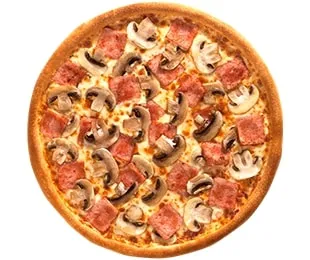 Ham & Mushroom Pizza