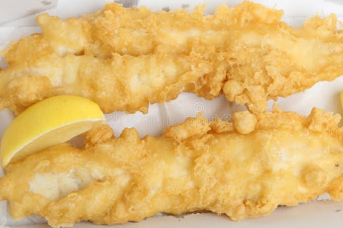 Large Battered Cod