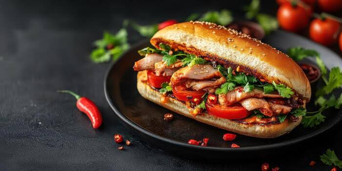 Hot & spicy Chicken Sandwich