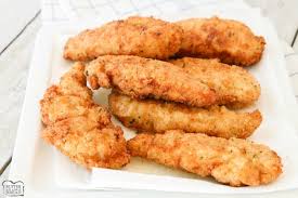 3 chicken strips