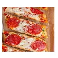 Sliced Garlic bread pepperoni