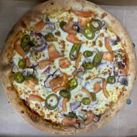 Vegetarian hot Pizza