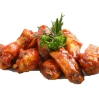 8 Chicken Wings with Fries