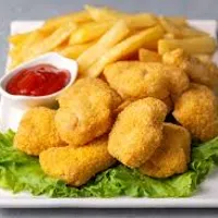 10 Chicken Nuggets with Fries