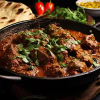 Charsi Lamb with 2 Naans