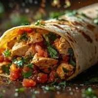 Crispy Chicken Burrito