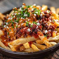 Fries, Beans, Cheese